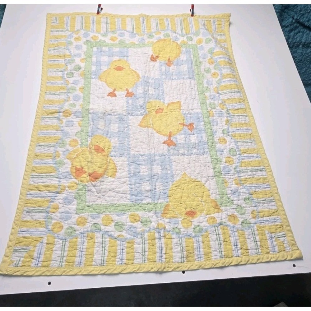 Crib Quilt Blanket With‎ Ducks